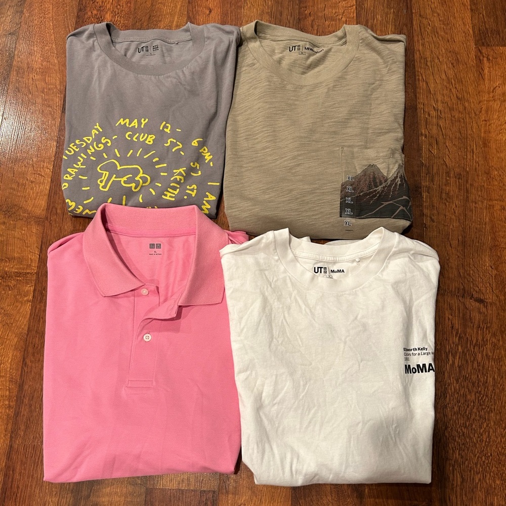 Bundle Uniqlo Man’s T-Shirt  Size L/XL